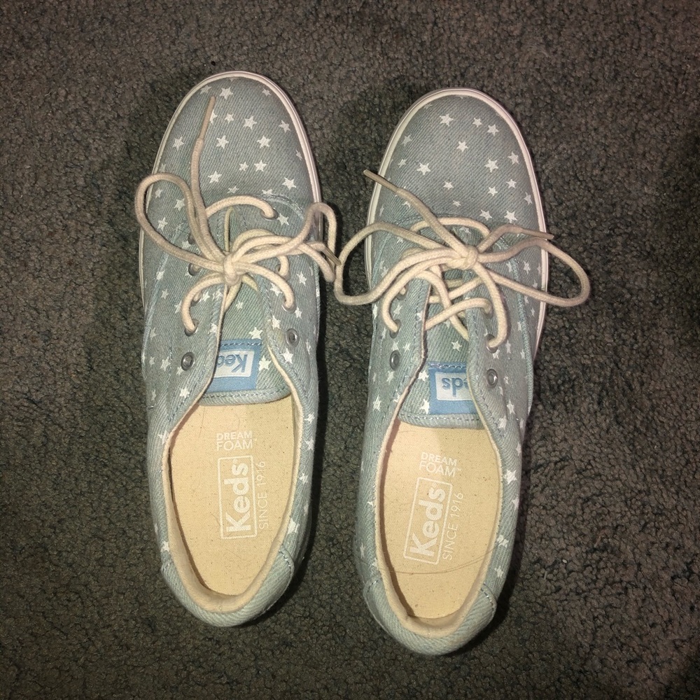 Keds denim star triple ups